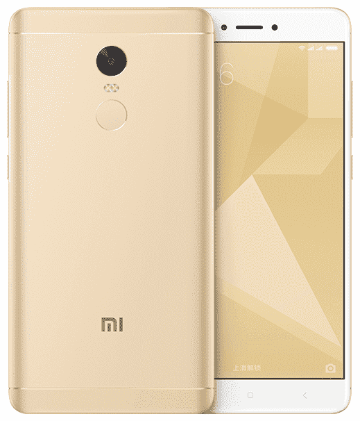 Телефон Xiaomi Redmi Note 4X - 4+64Gb